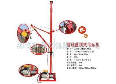 點擊查看詳細信息<br>標題：華友機械便攜式小吊 閱讀次數(shù)：9981